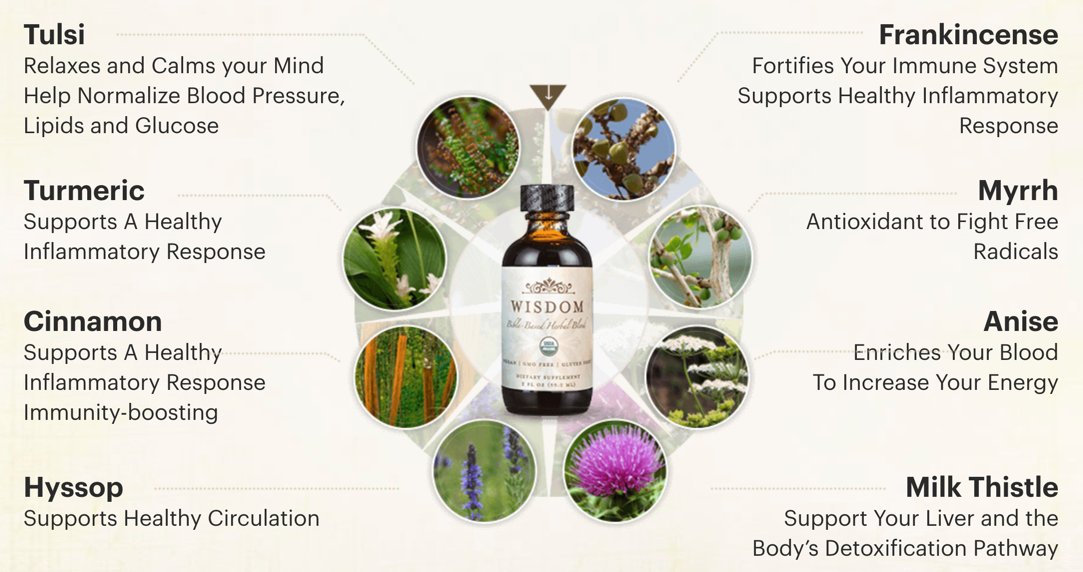 Wisdom Heal Review -Key Ingredients and Their Benefits